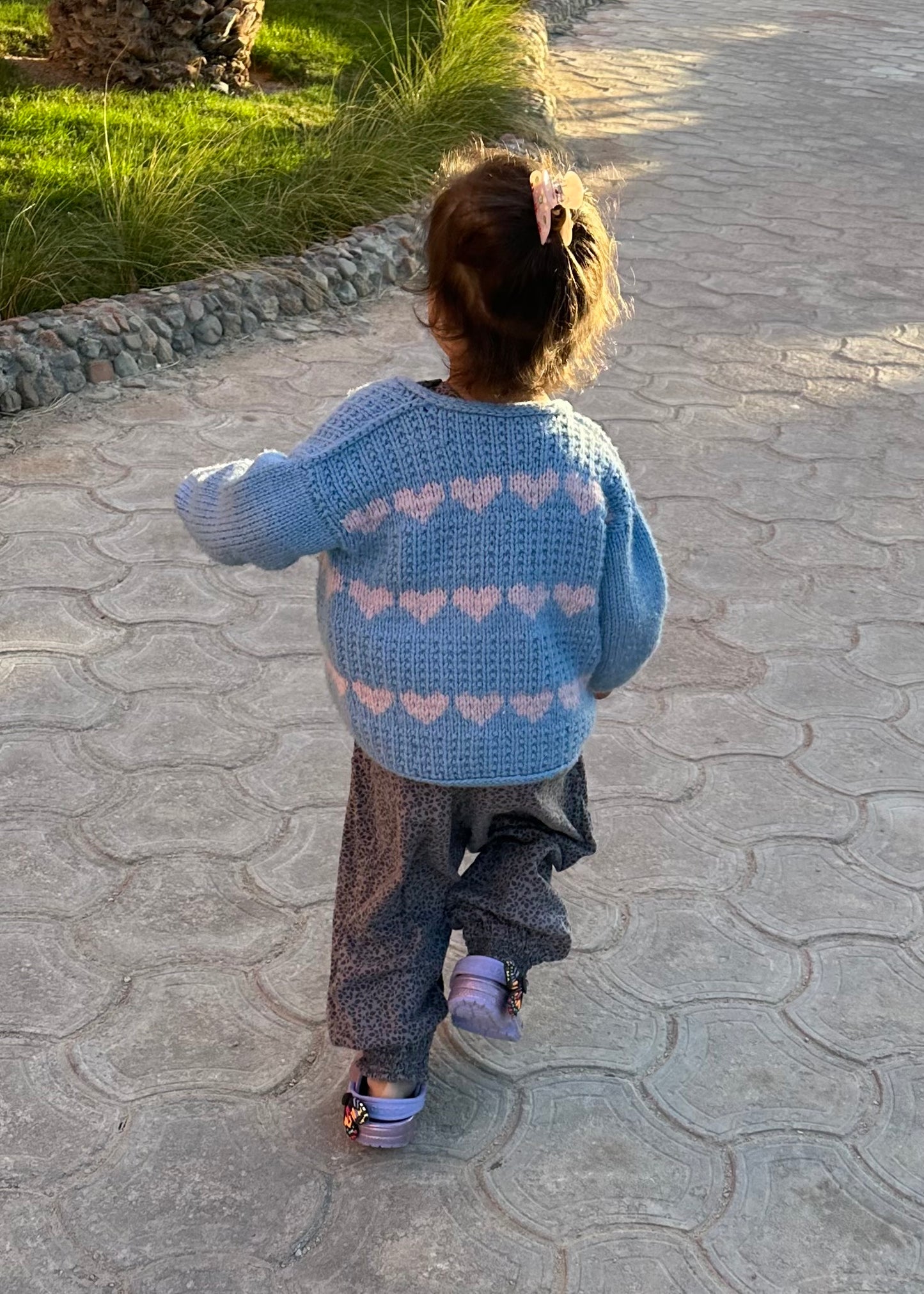 Hannah's Heart Jacket - FableKnits