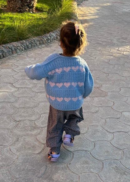 Hannah's Heart Jacket - FableKnits