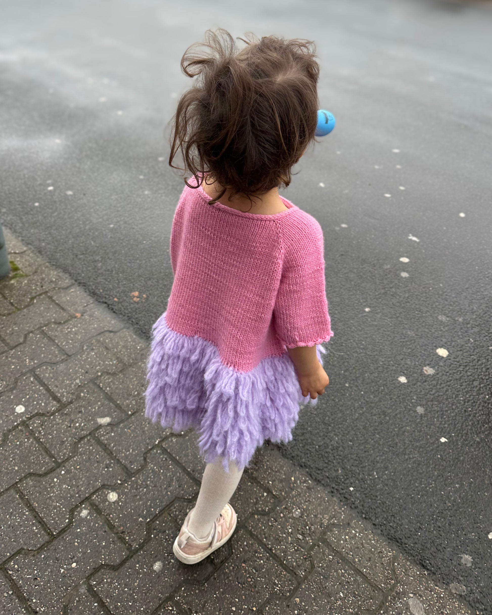 Hannah's Fringe Dress - FableKnits