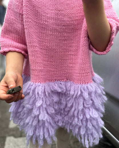 Hannah's Fringe Dress - FableKnits