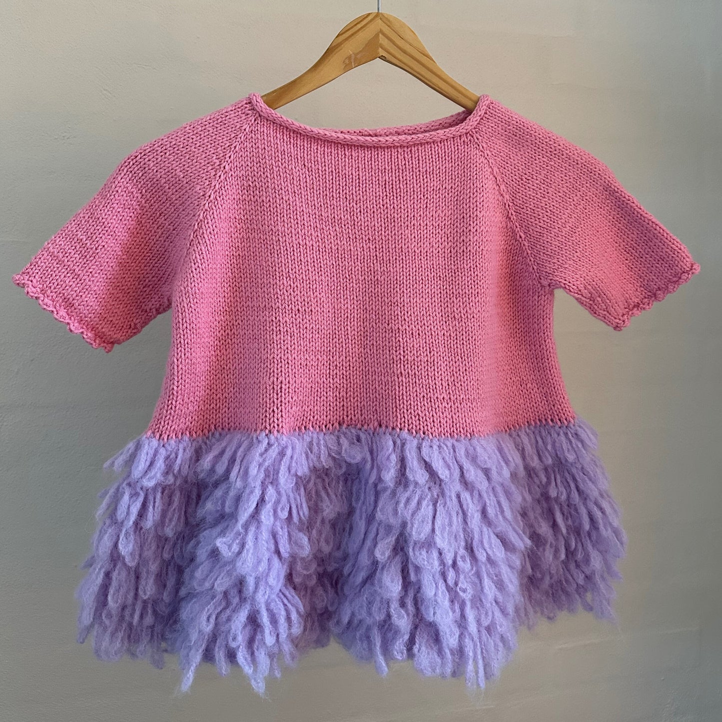 Hannah's Fringe Dress - FableKnits