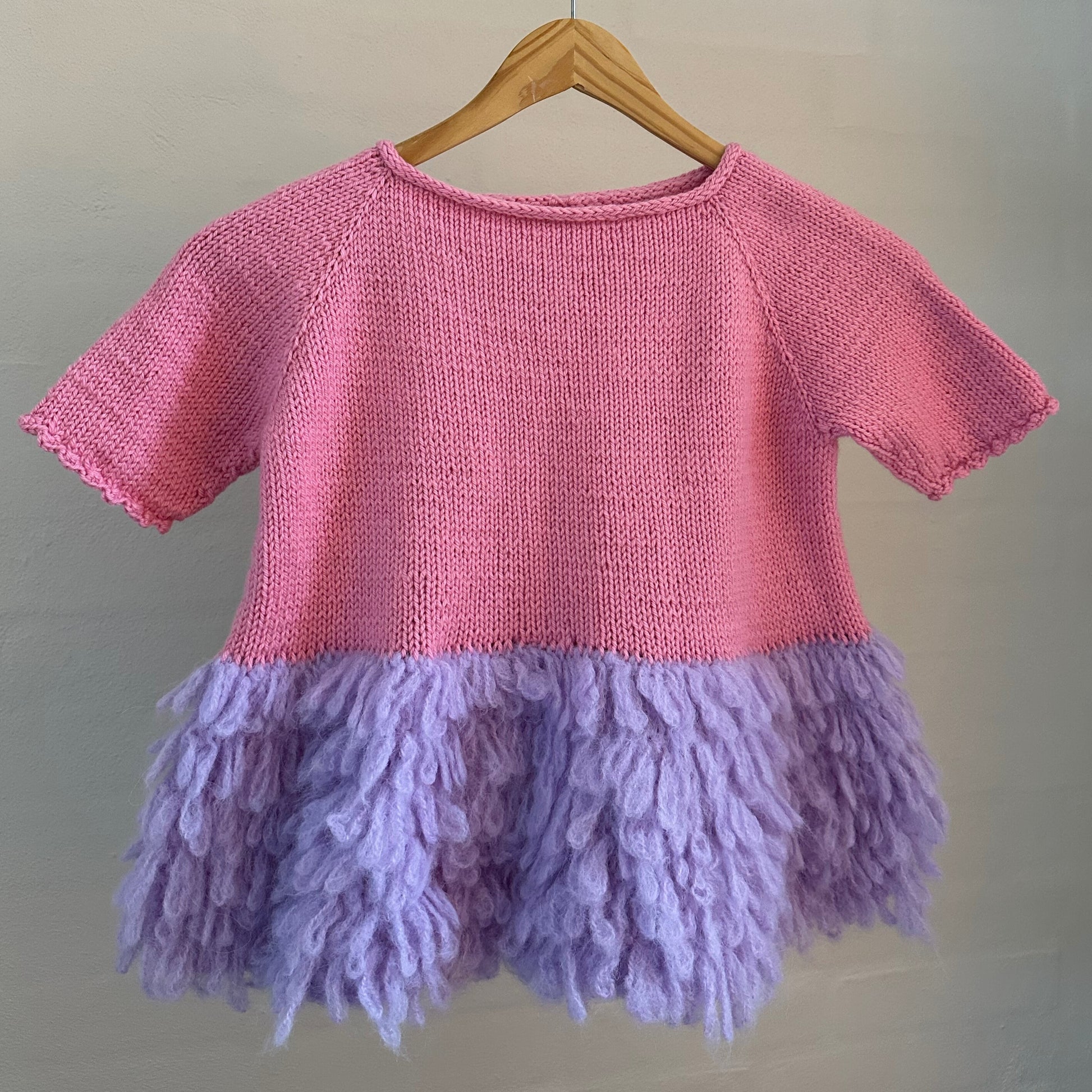Hannah's Fringe Dress - FableKnits