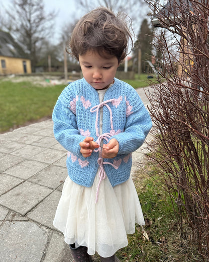 Hannah's Heart Jacket - FableKnits