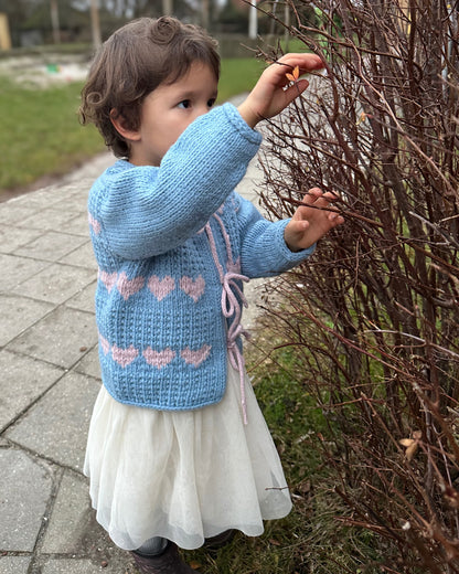 Hannah's Heart Jacket - FableKnits